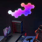 Hexagon LED Wall Lights Shaped Rgbic Smart Modern Light