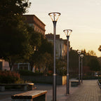 Minimalist 10 feet LED Outdoor Lamp Post Lights Modern