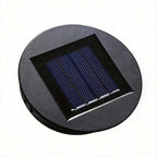 Hollow Outdoor Solar Lights Vintage Red Copper Light