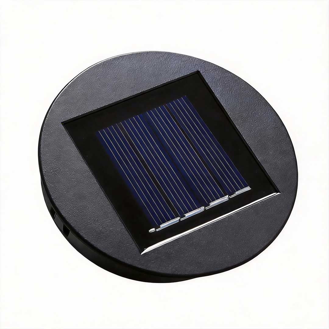 Hollow Outdoor Solar Lights Vintage Red Copper Light