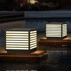 Home Pillar Light Modern Waterproof LED Outdoor Terrace Light
