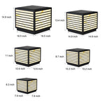 Home Pillar Light Modern Waterproof LED Outdoor Terrace Light