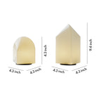 Modern White Table Lamp Creative Ambient Night Light