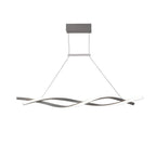 [Open-Box]]Interwoven Waves LED Modern Pendant Lighting Hanging Lamp Island Lights