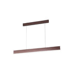 Aluminum Minimalist Ceiling Hanging Fixture Modern rectangular LED Pendant Lights