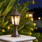 Fence Pillar Lights Waterproof Outdoor Exterior Column Head Lamp