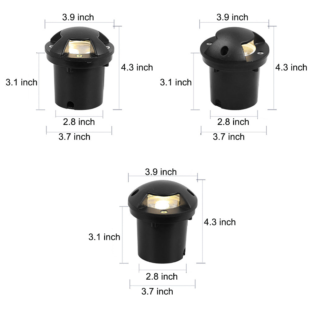 In Ground Low Voltage Landscape Lighting Step Lights