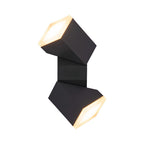 Black External Wall Lights Outdoor Waterproof Courtyard Light