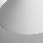 Plaster Cone Pendant Light Creative White Cement Ceiling Light