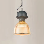 Industrial Style Pendant Lighting Gray Aluminum Ceiling Light