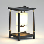 Unique Solar-Powered LED Outdoor Lights Asian-Inspired Design