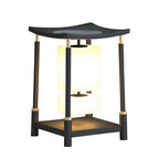 Unique Solar-Powered LED Outdoor Lights Asian-Inspired Design