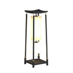 Unique Solar-Powered LED Outdoor Lights Asian-Inspired Design