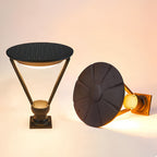 External Pillar Lights Vintage-Inspired Shape Garden Post Lights