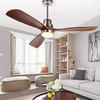 Intelligent Frequency Conversion Dimming Led Ceiling Fan Lamp with Remote Control