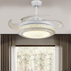 Intelligent Frequency Conversion Dimming LED Invisible Ceiling Fan Chandelier