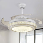 Intelligent Frequency Conversion Dimming LED Invisible Ceiling Fan Chandelier