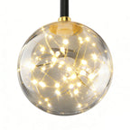 Invisible Blade Fan Light Modern Luxury Star Sphere Light