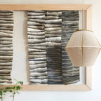 Japanese Style Pendant Lights Braided Hemp Rope Ceiling Light