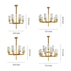 Island Chandelier Modern Luxury Minimalist Glass Ceiling Light