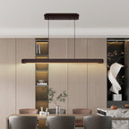 Island Linear Pendant Lighting Japanese Minimalist Ceiling Lights