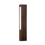 Japanese Wall Light for Bedside Aluminum Wood LED Lamp