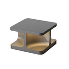 Modern Square Pillar Lights Waterproof Stainless Steel Courtyard