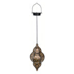 Outdoor Moroccan Lanterns Waterproof Solar Powered Garden Light