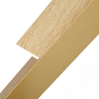 Linear LED Wall Light Nordic Minimalist Gold Iron White Acrylic Lamp