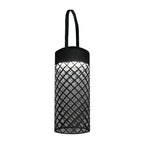 Black Outdoor Pendant Lantern Minimalist Waterproof Portable Light