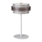 Vintage Metal Table Lamp Atmosphere Iron Frame Ps Lampshade Light