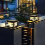 Stainless Steel Modern Pillar Lights