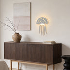Jellyfish Wall Light Creative LED White Modern Decorative Light