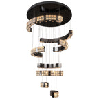 K9 Crystal Chandelier Modern Minimalist Elegant Ceiling Light