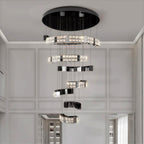 K9 Crystal Chandelier Modern Minimalist Elegant Ceiling Light