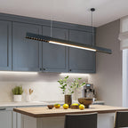 Linear Light Pendant Modern Minimalist Grille Long Pendant Light