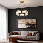 Chandelier Crystal Lights Luxury Modern Aluminum Ceiling Lights