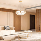 Chandelier Crystal Lights Luxury Modern Aluminum Ceiling Lights