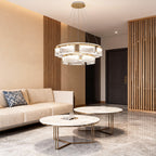 Chandelier Crystal Lights Luxury Modern Aluminum Ceiling Lights