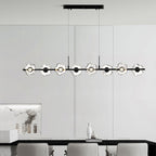 Linear Pendant Chandelier Nordic Modern Electroplated
