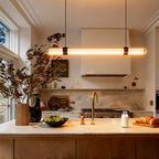 Modern Linear Suspension Lighting Italian Luxury Ceiling Light