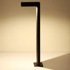L Shaped Landscape Light Modern Outdoor Metal Path Light