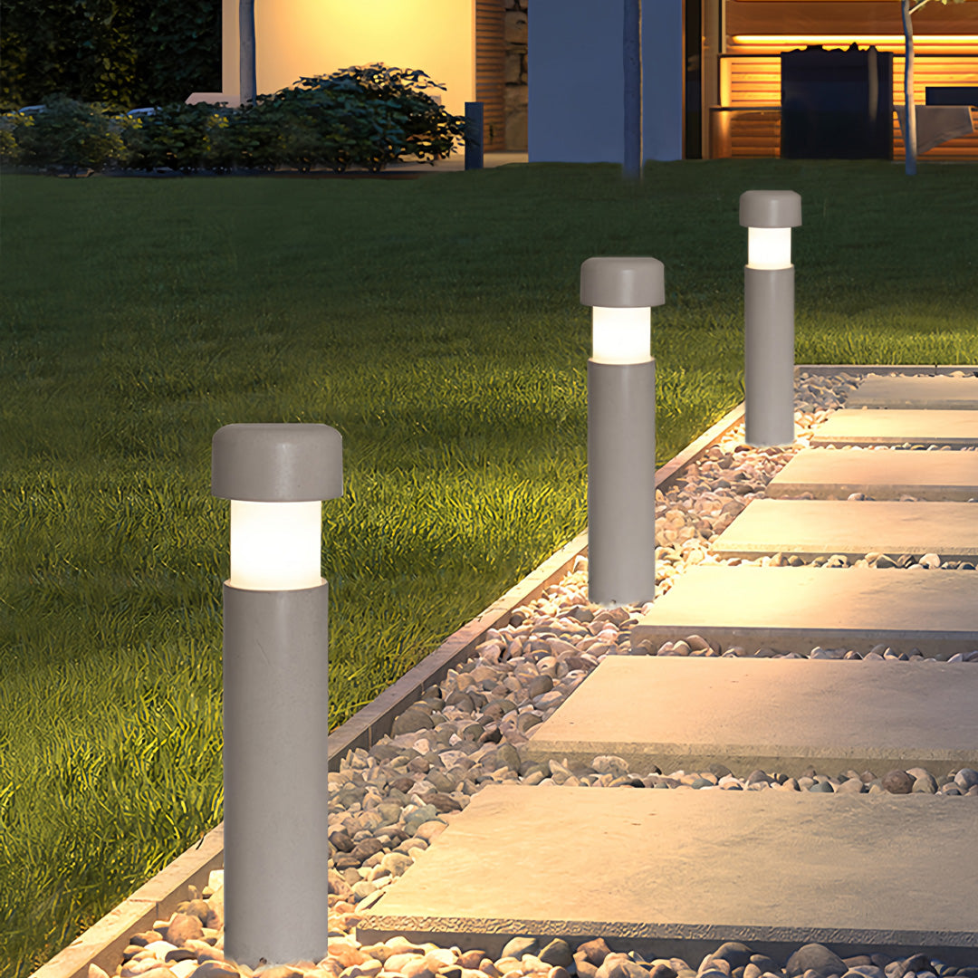 Landscape Lighting Bollards Outdoor Waterproof Minimalist Lamp