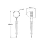 Flood LED Plug in Outdoor Spotlight Minimalist Style
