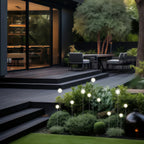 Landscape Lighting Pathway LED Round Ball Reed Light
