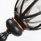 Black Ceiling Light Fixtures Aluminum Waterproof European-Style
