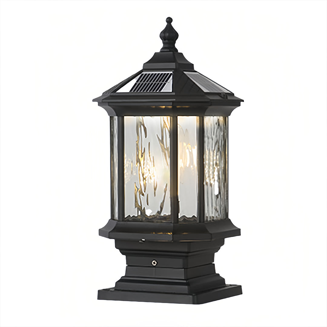 Lantern Pillar Lights European-Style Vintage Outdoor Pier Mount Light