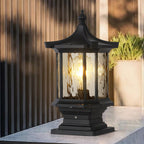 Lantern Pillar Lights European-Style Vintage Outdoor Pier Mount Light