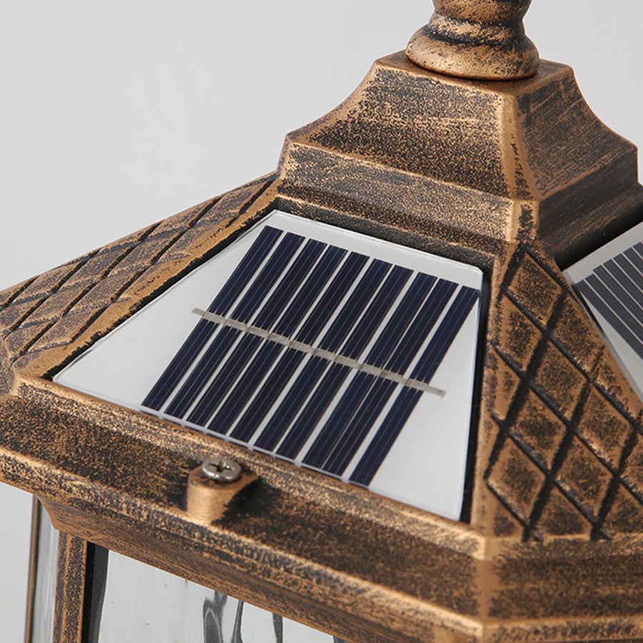 Lantern Pillar Lights European-Style Vintage Outdoor Pier Mount Light