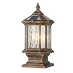Lantern Pillar Lights European-Style Vintage Outdoor Pier Mount Light